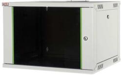 Lande LN-EUBOX16U5460-LG-1 EURObox 19" 16U 540x600 szürke fali rack szekrény (LN-EUBOX16U5460-LG-1)
