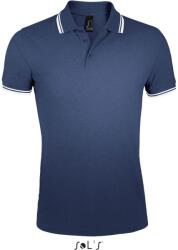 SOL'S Póló Sol's Pasadena fehér|kék