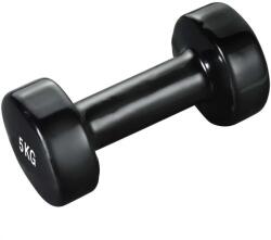 TRENDY Kézisúlyzó Trendy vinyl 5 kg 5 fekete