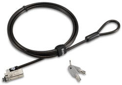 Kensington K65021WW kábelzár Fekete, Ezüst 1, 8 M (K65021WW)