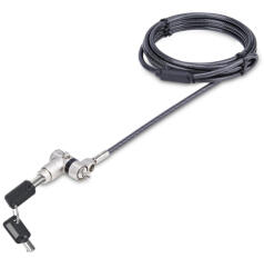 StarTech. com UNIVKMKO-LAPTOP-LOCK kábelzár Fekete 2 M (UNIVKMKO-LAPTOP-LOCK)