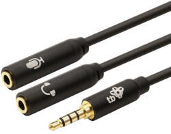 TB Adapter 3, 5mm MiniJa ck-2x3, 5mm MiniJack M/F (AKTBXAJ0P2J030B)