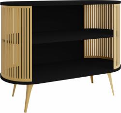  Könyvespolc Sordore 128 (Aranysárga + Fekete)