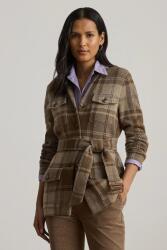 Lauren Ralph Lauren zakó barna, mintás, egysoros gombolású, 200979709 - barna L