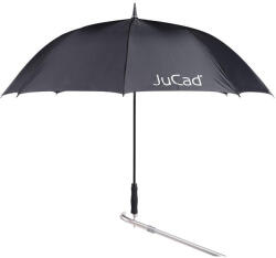 JUCAD Automata nyitású teleszkópos esernyő rúddal fekete