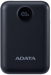 ADATA C100 Digital Display 10000mAh PowerBank Black (PC10022-12BK) - mzona