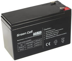 Green Cell AGM06 Zárt savas ólom (VRLA) 12 V 9 Ah (AGM06)