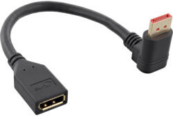 InLine 17159U DisplayPort kábel 0, 15 M Fekete (17159U)