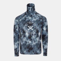 Gul Фланелка с дълъг ръкав Gul Men's Powder Thermal Funnel Neck Long Sleeve Baselayer Top - Black AOP