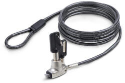 StarTech. com SNBLK-LAPTOP-LOCK kábelzár Fekete 2 M (SNBLK-LAPTOP-LOCK)