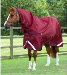 Premier Equine Titan Outdoor lótakaró nyakhuzattal 50 g 198 CM barna|vörös