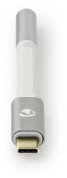 Nedis CCTB65950AL008 audio kábel 0, 08 M 3.5mm USB Alumínium (CCTB65950AL008)