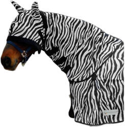 WALDHAUSEN Lovagló nyakbőr Waldhausen Zebra póni fehér|fekete