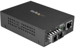 StarTech. com MCMGBSCSM10 hálózati média konverter 1000 Mbit/s 1310 nm Single-mode Fekete (MCMGBSCSM10)