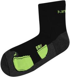 Karrimor Мъжки чорапи Karrimor Dri Skin 2 Pack Running Socks Mens - Black/Fluo - sportihobi - 37,14 лв