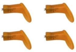 Biwaa Spinjet 4" 002 Red csere farok 4 db/csg