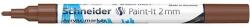 Schneider Akril marker, 2 mm, SCHNEIDER "Paint-It 310", barna (120107) - mystock