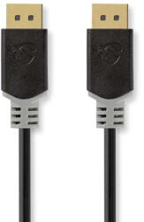 Nedis CCBW37014AT30 DisplayPort kábel 3 M Antracit, Szürke (CCBW37014AT30)