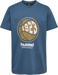 HUMMEL Gyerek póló Hummel Leo kék|türkíz