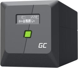 Green Cell UPSLP700 Vonal interaktív 1 kVA 700 W 4 AC kimenet(ek) (UPSLP700)