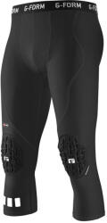 G-FORM 3/4-es leggings fekete