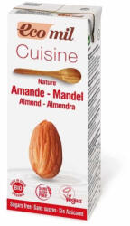 EcoMil BIO Mandulás tejszín cukormentes 200ml Ecomil konyhai főzőalap - paleocentrum