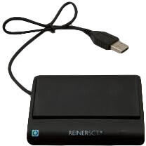 Reiner SCT cyberJack RFID basis RFID olvasó USB 2.0 Fekete (CYBERJACK RFID BS)