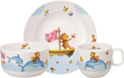 Villeroy & Boch Vase pentru copii Happy as a Bear 3 el (14-8664-8427) Set pentru masa bebelusi