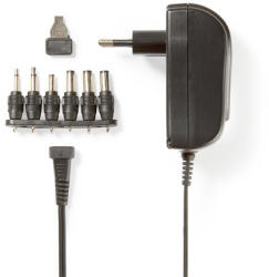 Nedis ACPA002 áramátalakító és inverter Beltéri 18 W Fekete (ACPA002)