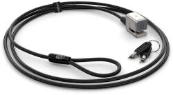 Kensington K68134WW kábelzár Fekete, Ezüst 1, 8 M (K68134WW)