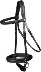 WALDHAUSEN Zabla nélküli fejhalász ló számára Waldhausen X-Line Supersoft COB fekete