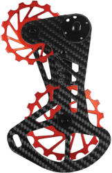 NOVARIDE Kerámia hátsó váltó Nova Ride Shimano SLX XT XTR vörös