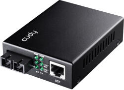 Cudy MC100MA-2 1000 Mbit/s 1310 nm Multi-mode Fekete (MC100MA-2)