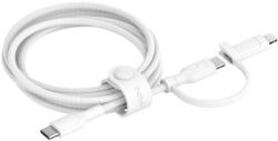 Belkin BoostCharge Pro USB kábel USB 2.0 1, 5 M USB C USB C/Lightning 0, 48 Gbit/s 60 W Fehér (CAC003HQ1.5MWH)
