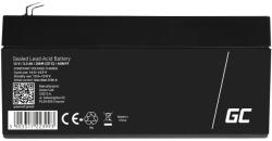 Green Cell AGM19 Zárt savas ólom (VRLA) 12 V 3, 3 Ah (AGM19)