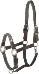 Schockemöhle Memphis Safety nylon-bőr lófaló póni barna|szürke