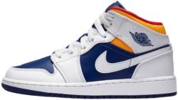 JORDAN 1 Mid White Laser Orange Deep Royal Blue narancssárga - decathlon - 258 350 Ft