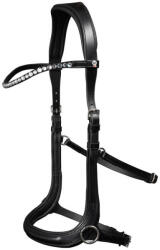 WALDHAUSEN Zabla nélküli fejhalász ló számára Waldhausen X-Line Sensation nagyló fekete