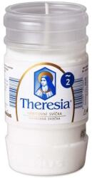  Theresia gyertyabetét 145g ~2 nap fehér öntött
