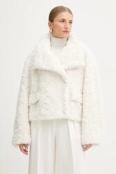 HUGO BOSS kabát gyapjú keverékből - fehér 40