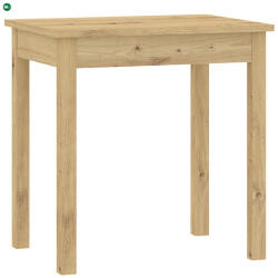 INTERMEBLE Étkezőasztal Tölgy Színben. SENDI 75x55 cm