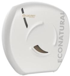 Lucart Toalettpapír adagoló, 35, 7x35, 2x14, 2 cm, LUCART "EcoNatural Flow Jumbo", fehér (892518) - nyomtassingyen