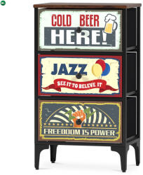 Artium 3 fiókos komód, 45x30x77