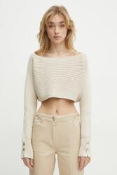 GUESS pulóver ROSALIA - bézs L