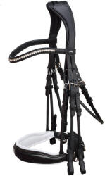 Schockemöhle Velencei anatómiai lovagló orrszíj COB fekete