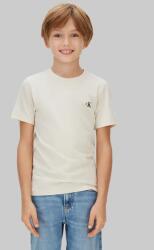 Calvin Klein gyerek pamut póló 2 db - bézs 104