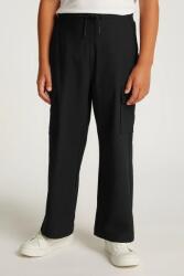 Calvin Klein gyerek melegítőnadrág DRY KNIT SKATER - fekete 176