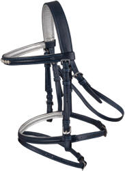 WALDHAUSEN Kombinált orrszíj lovagló zablával Waldhausen Lucky Heart kék