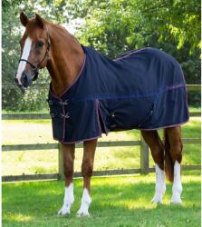 Premier Equine Barrasso pamut ló istálló takaró 160 CM kék