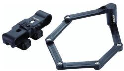 BBB Cycling Hajlítható acélból készült lakat BBB Cycling PowerFold fekete